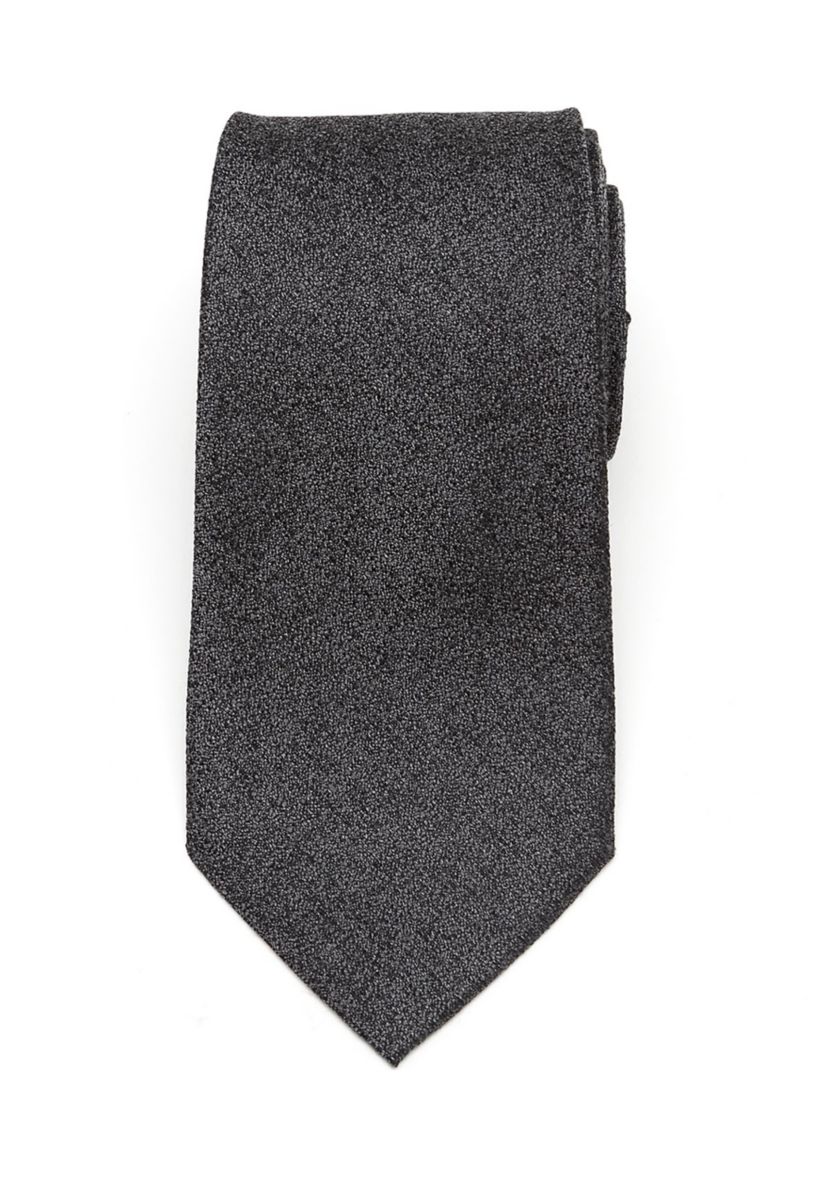 Heathered Gray Wool Tie