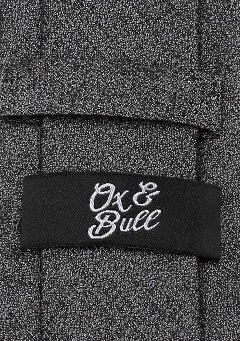 Heathered Gray Wool Tie