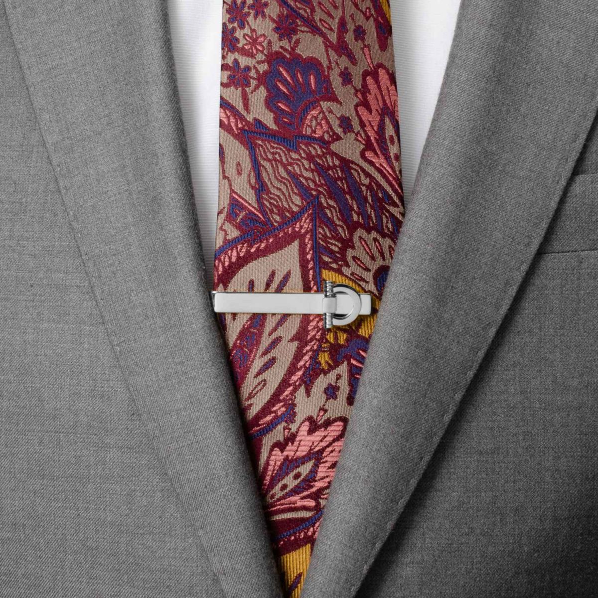 Horse Bit Stainless Steel Tie Bar