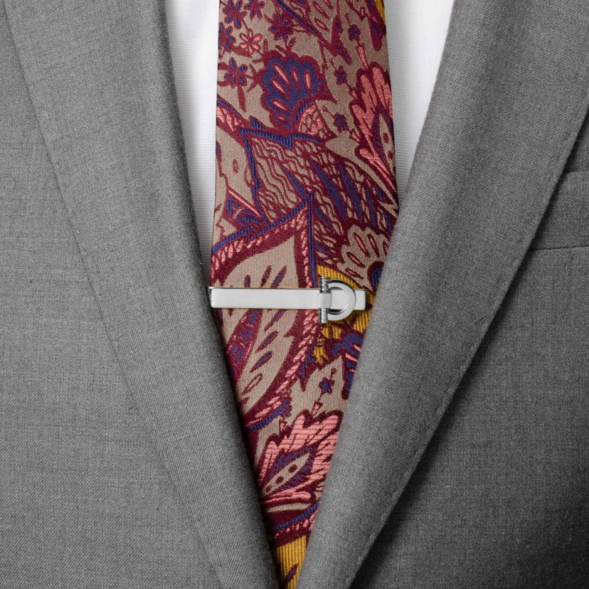 Horse Bit Stainless Steel Tie Bar