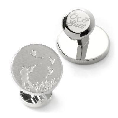 Hunter Silver Cufflinks