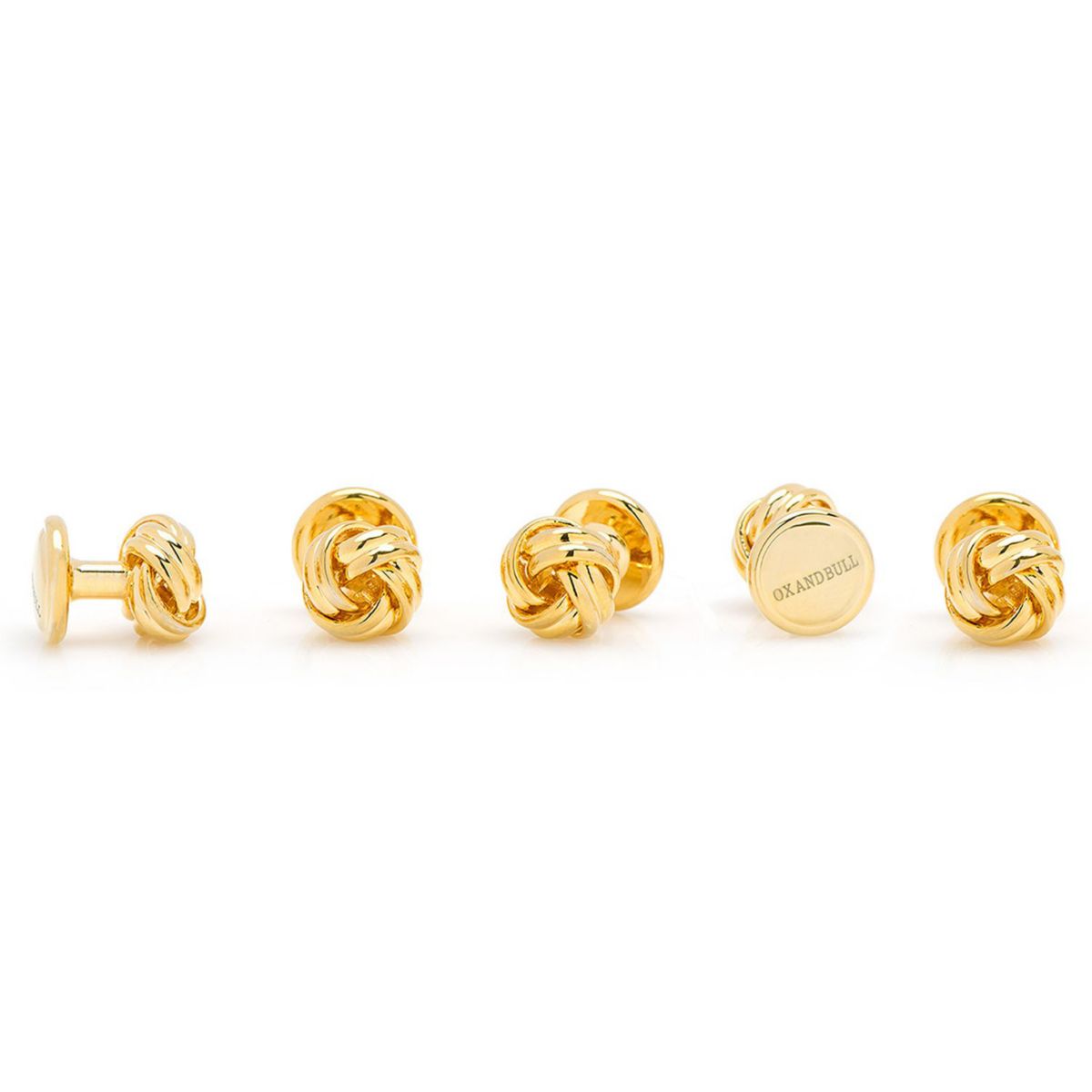 Gold Knot 5-Stud Set