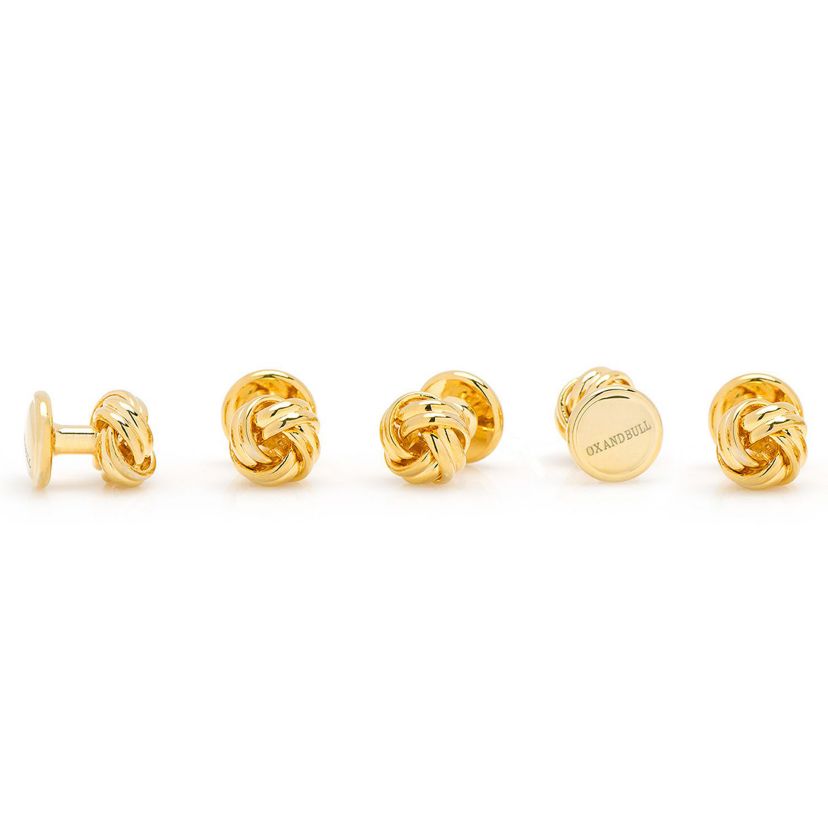 Gold Knot 5-Stud Set