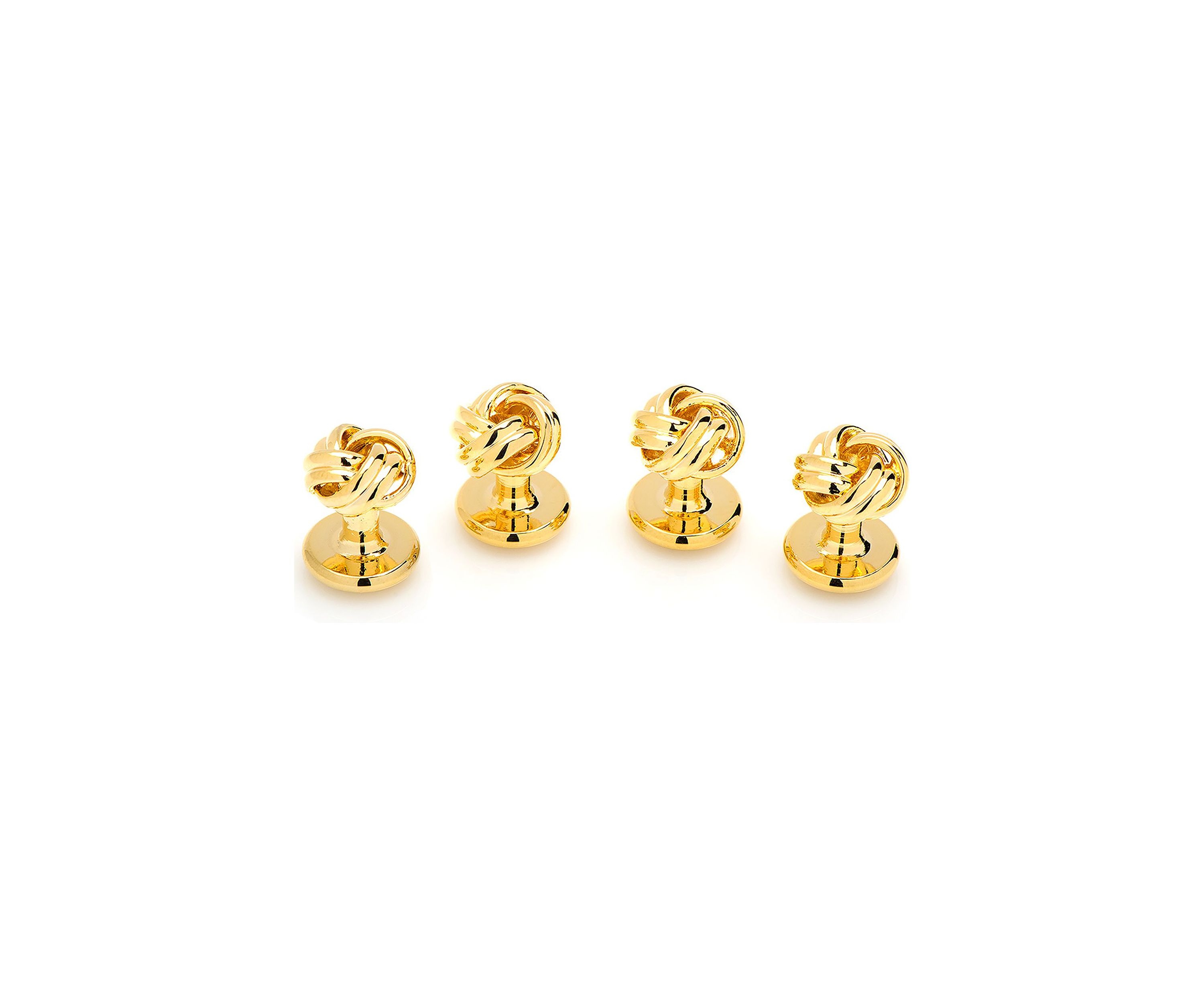 Gold Knot Studs