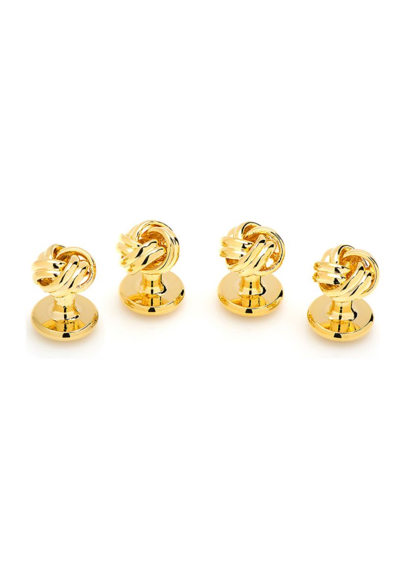 Gold Knot Studs