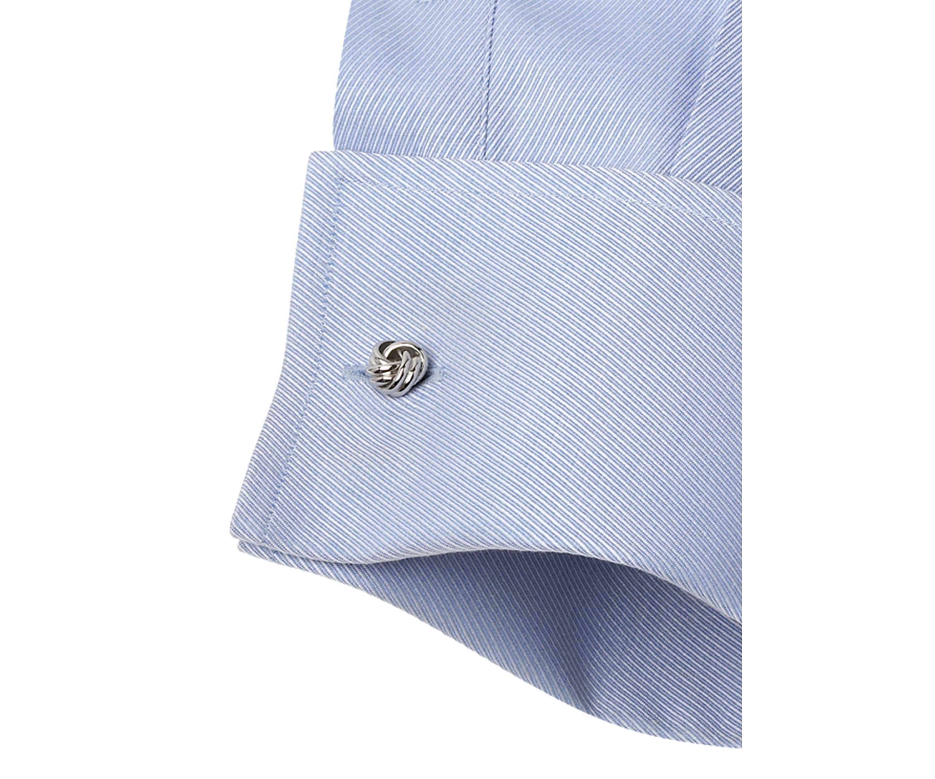 Ox & Bull Trading Co Silver Knot Cufflinks
