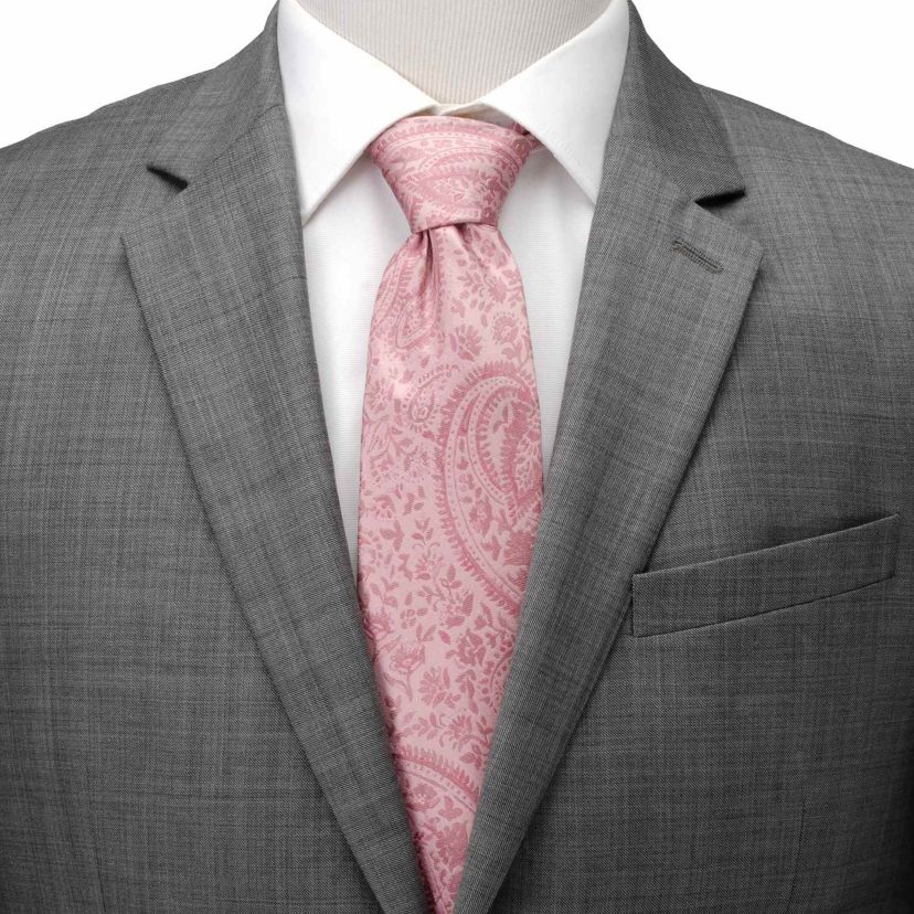 Blush Paisley Mens Tie