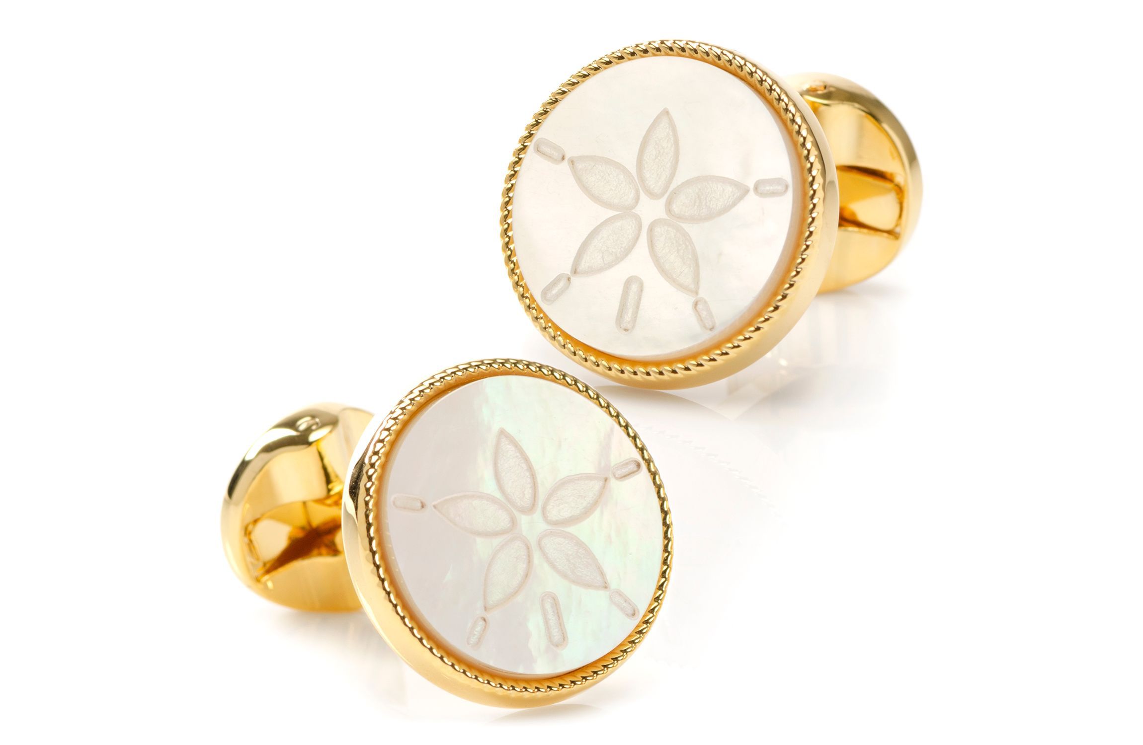 Sand Dollar Cufflinks