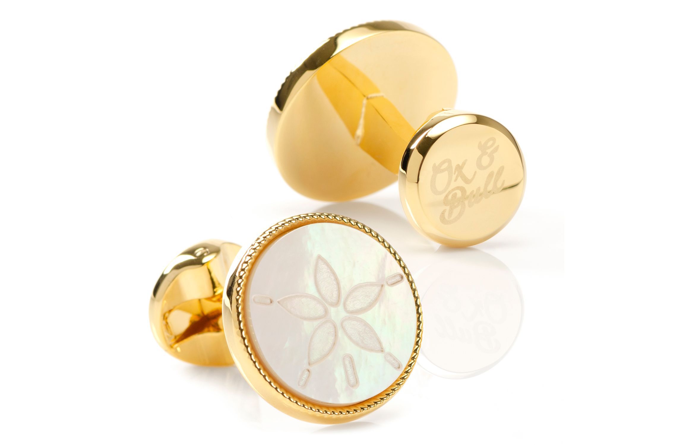 Sand Dollar Cufflinks