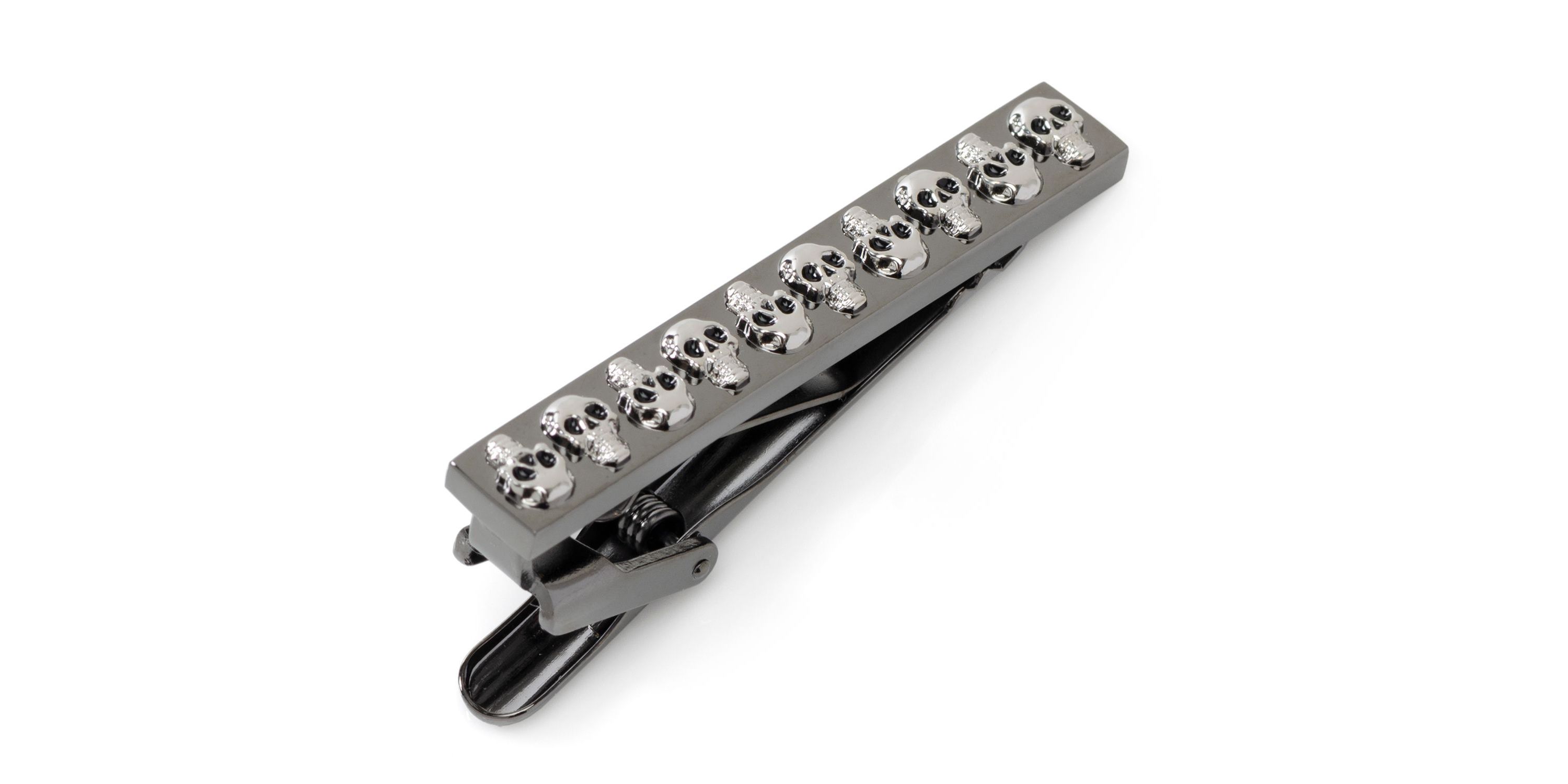 3D Skull Tie Clip