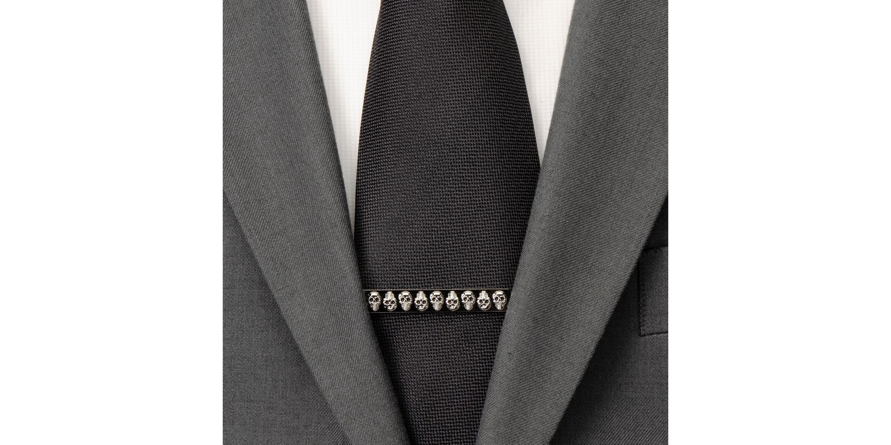 3D Skull Tie Clip