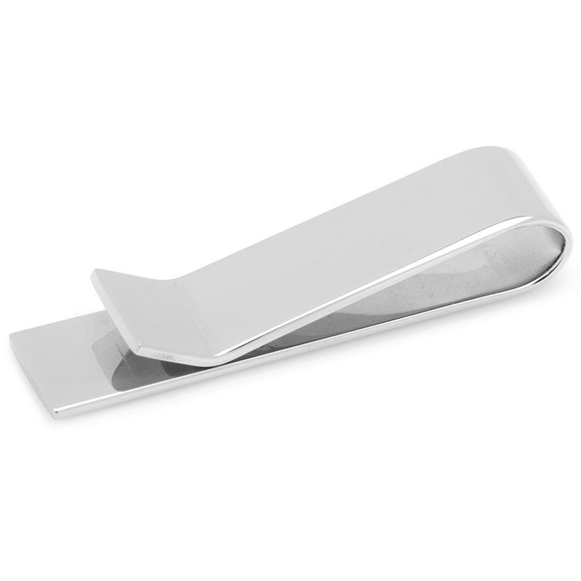 Short Stainless Steel Engravable Tie Bar