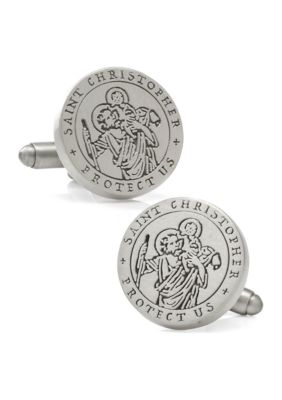 St. Christopher Amulet Cufflinks