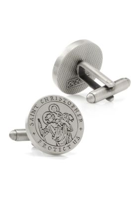 St. Christopher Amulet Cufflinks