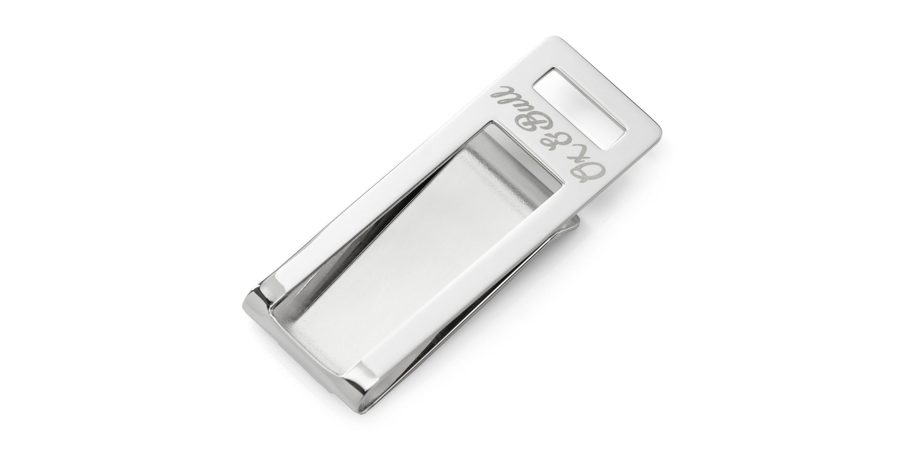 Stainless Steel Cut Out Money Clip