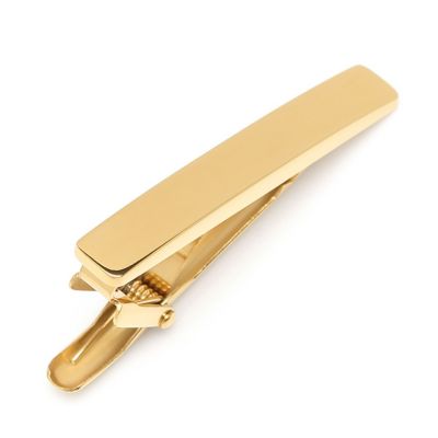 Harry Potter: Tie Clip of the Dealthy Hallows in Golden Brass