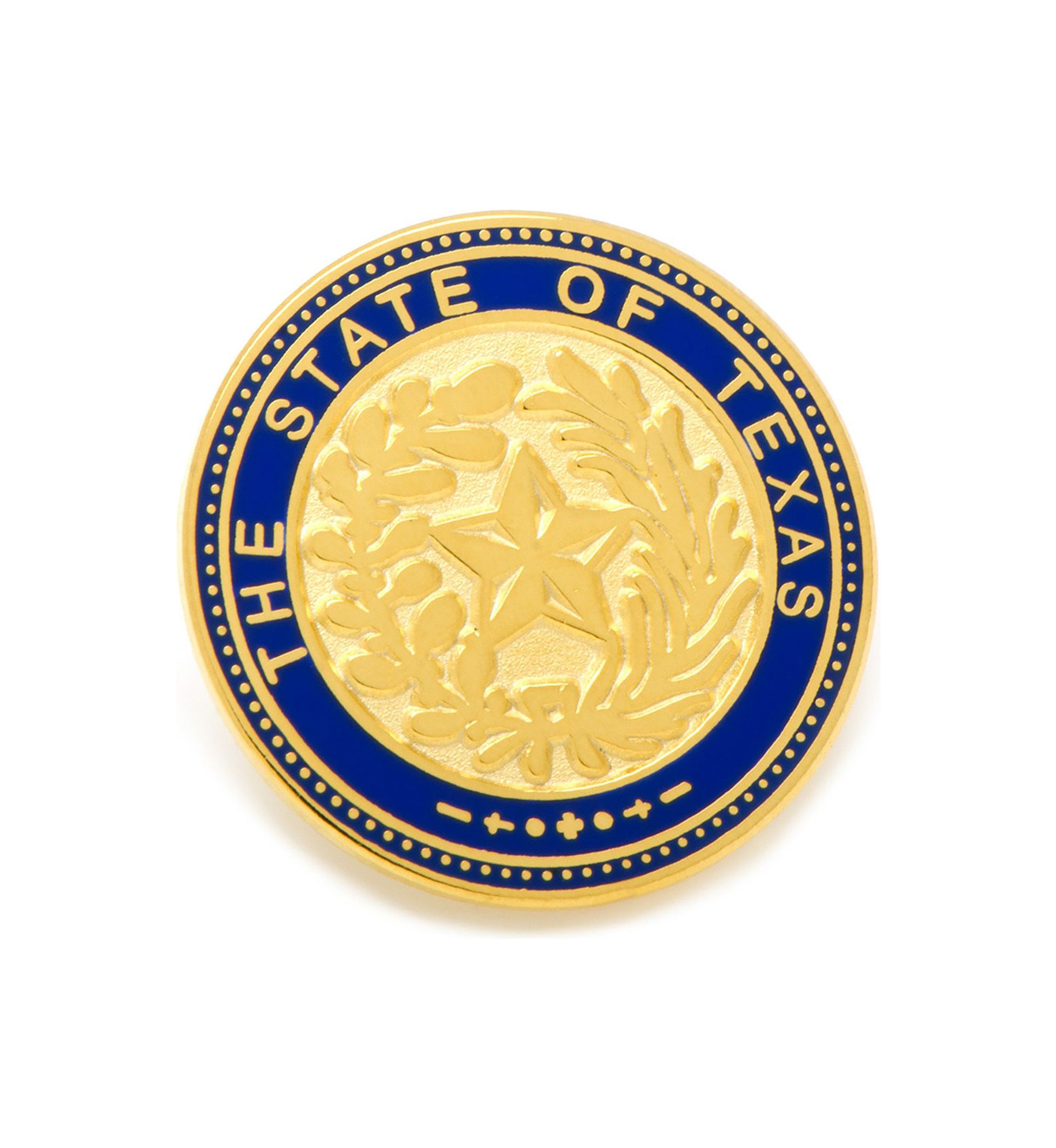 State of Texas Seal Lapel Pin