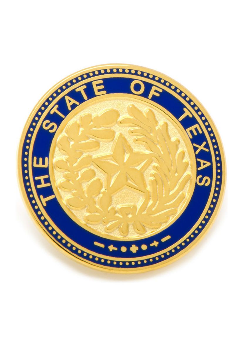 State of Texas Seal Lapel Pin
