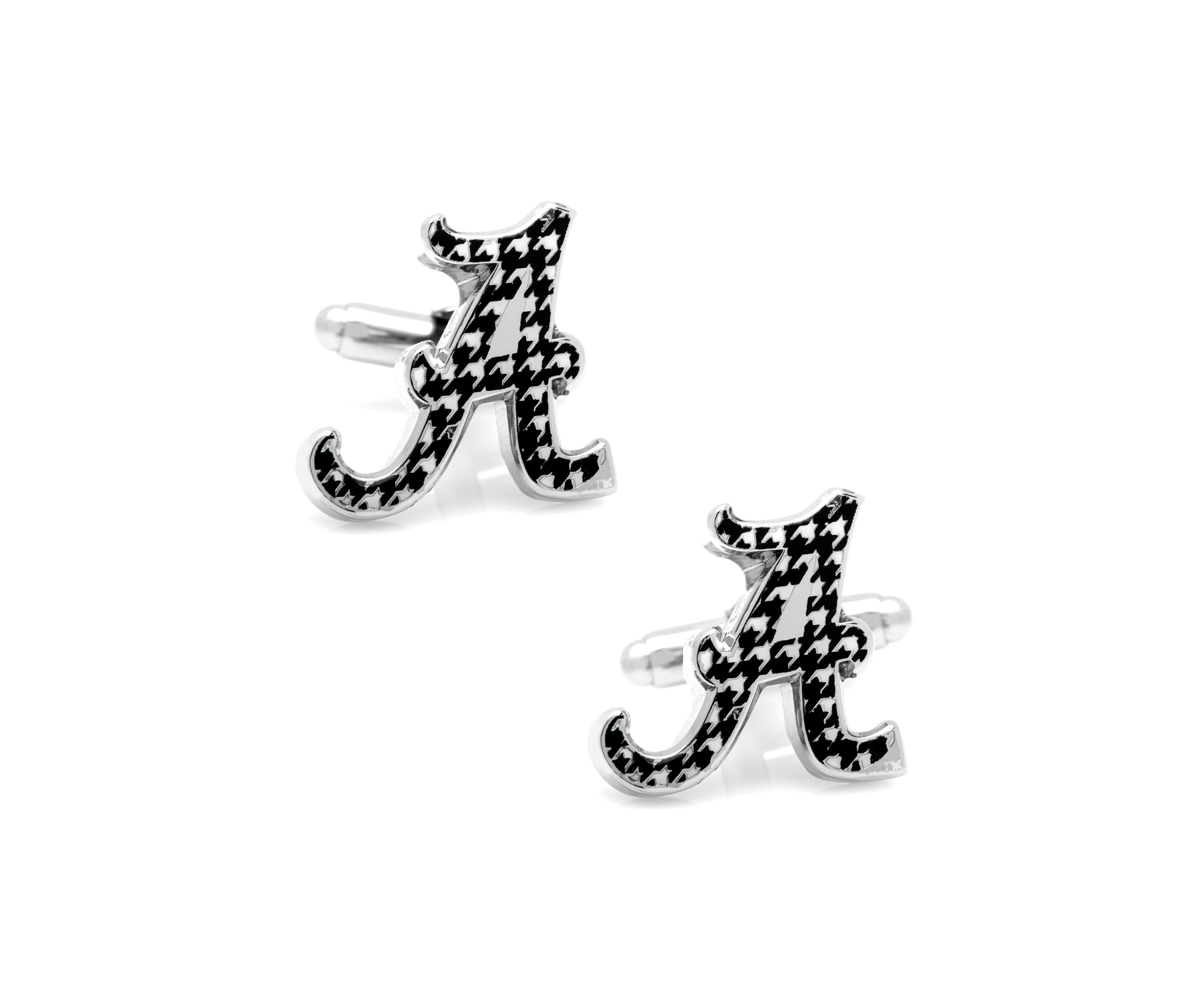 NCAA Alabama Crimson Tide University of Alabama Houndstooth Cufflinks