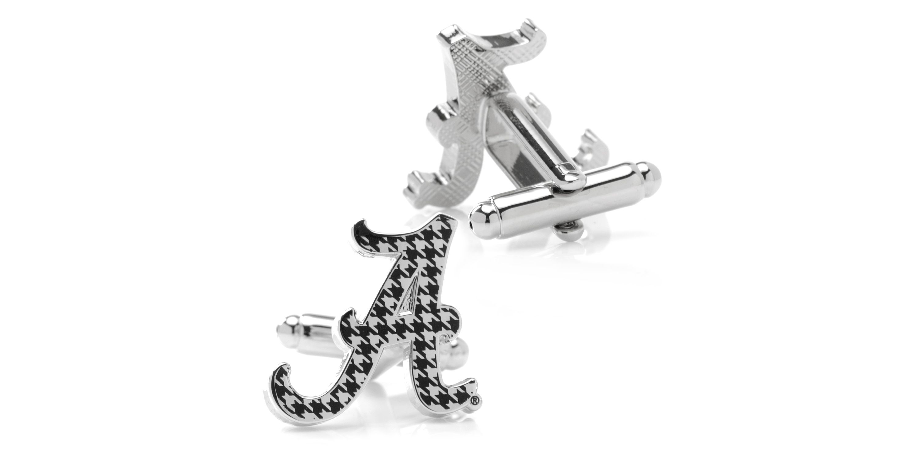 NCAA Alabama Crimson Tide University of Alabama Houndstooth Cufflinks