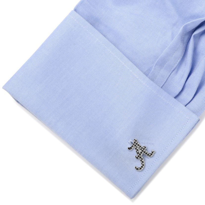 NCAA Alabama Crimson Tide University of Alabama Houndstooth Cufflinks