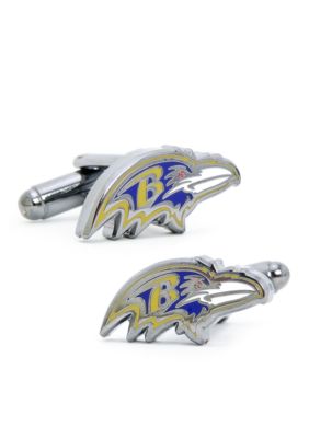 Baltimore Ravens Head Cufflinks