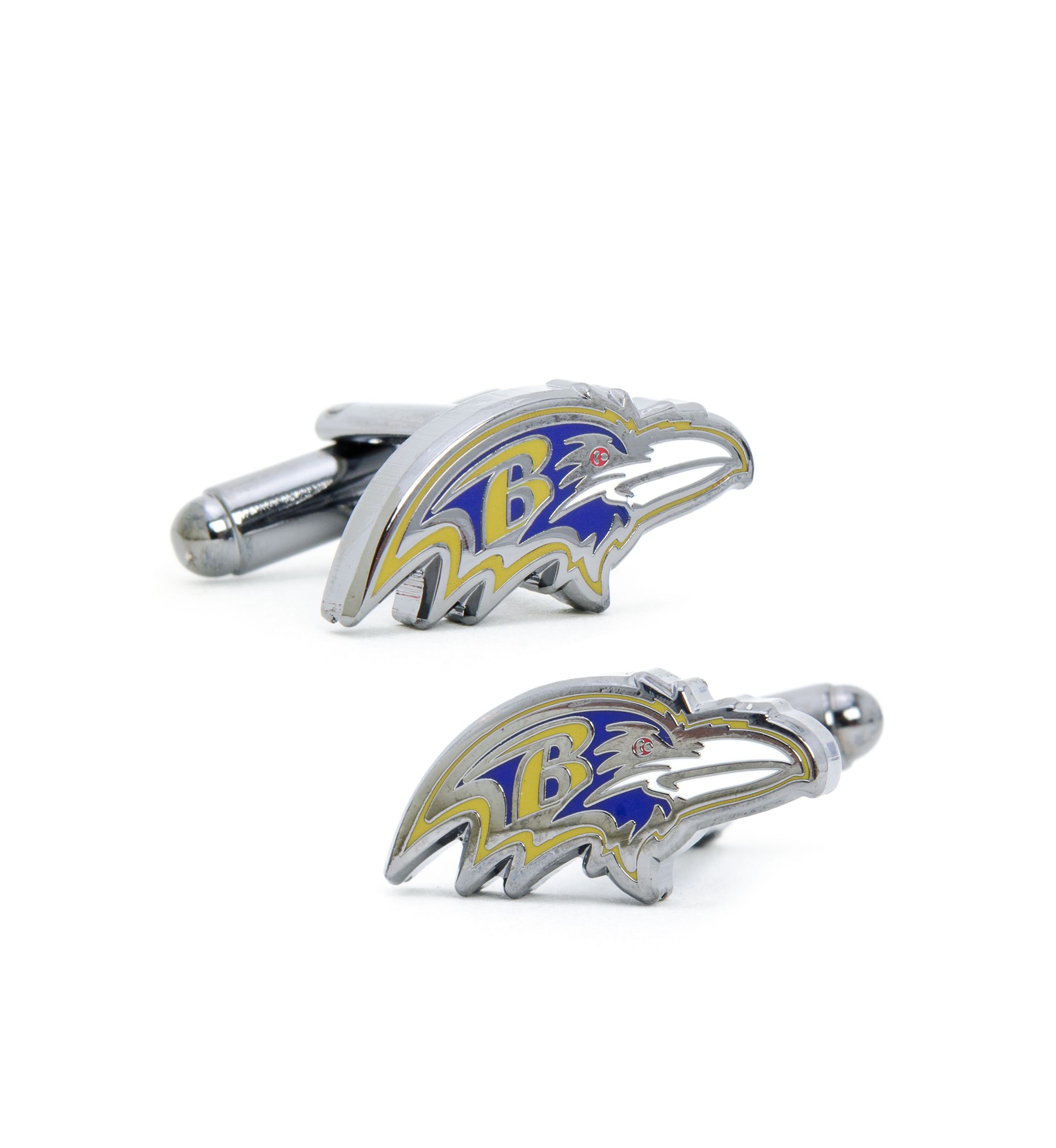 Baltimore Ravens Head Cufflinks