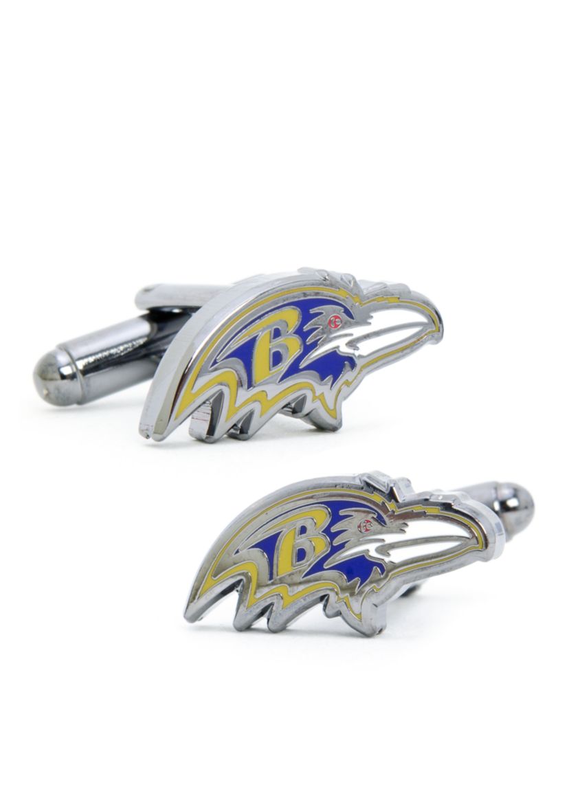 Baltimore Ravens Head Cufflinks