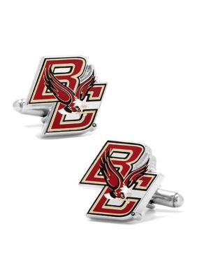 Cufflinks Inc Men's Boston College University Eagles Cufflinks, Red, 57 Long