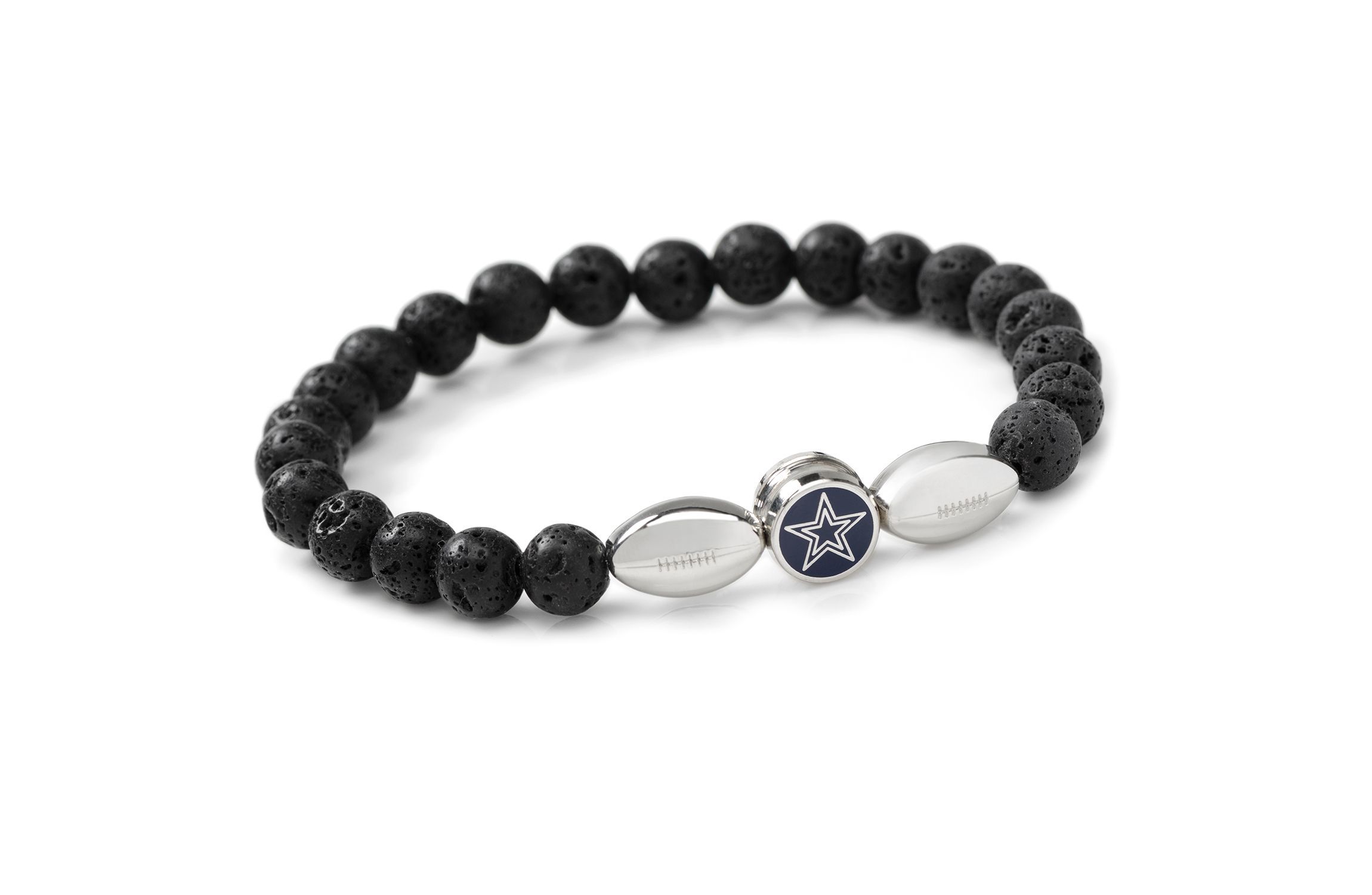NFL Dallas Cowboys Beaded Bracelet