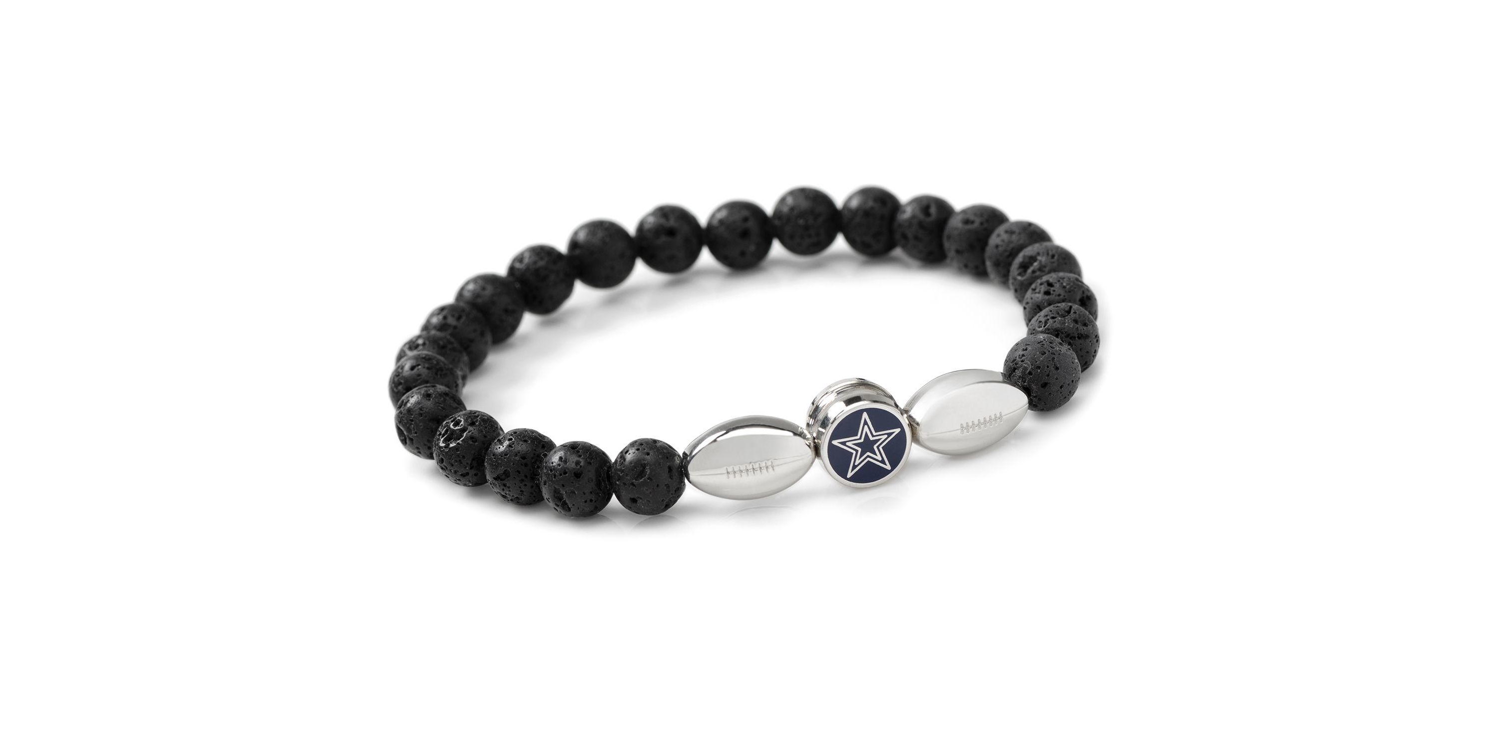 NFL Dallas Cowboys Beaded Bracelet
