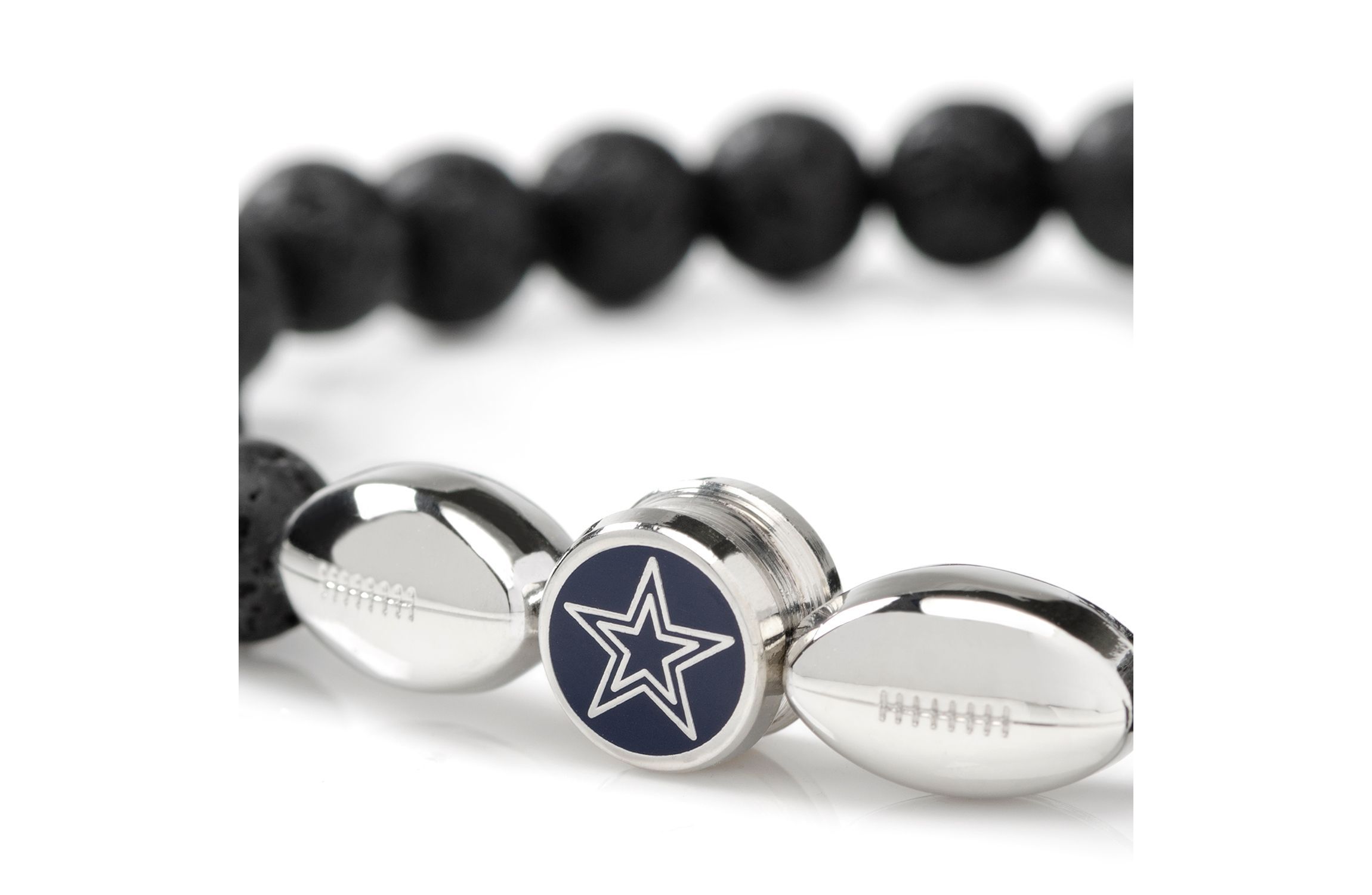 NFL Dallas Cowboys Beaded Bracelet