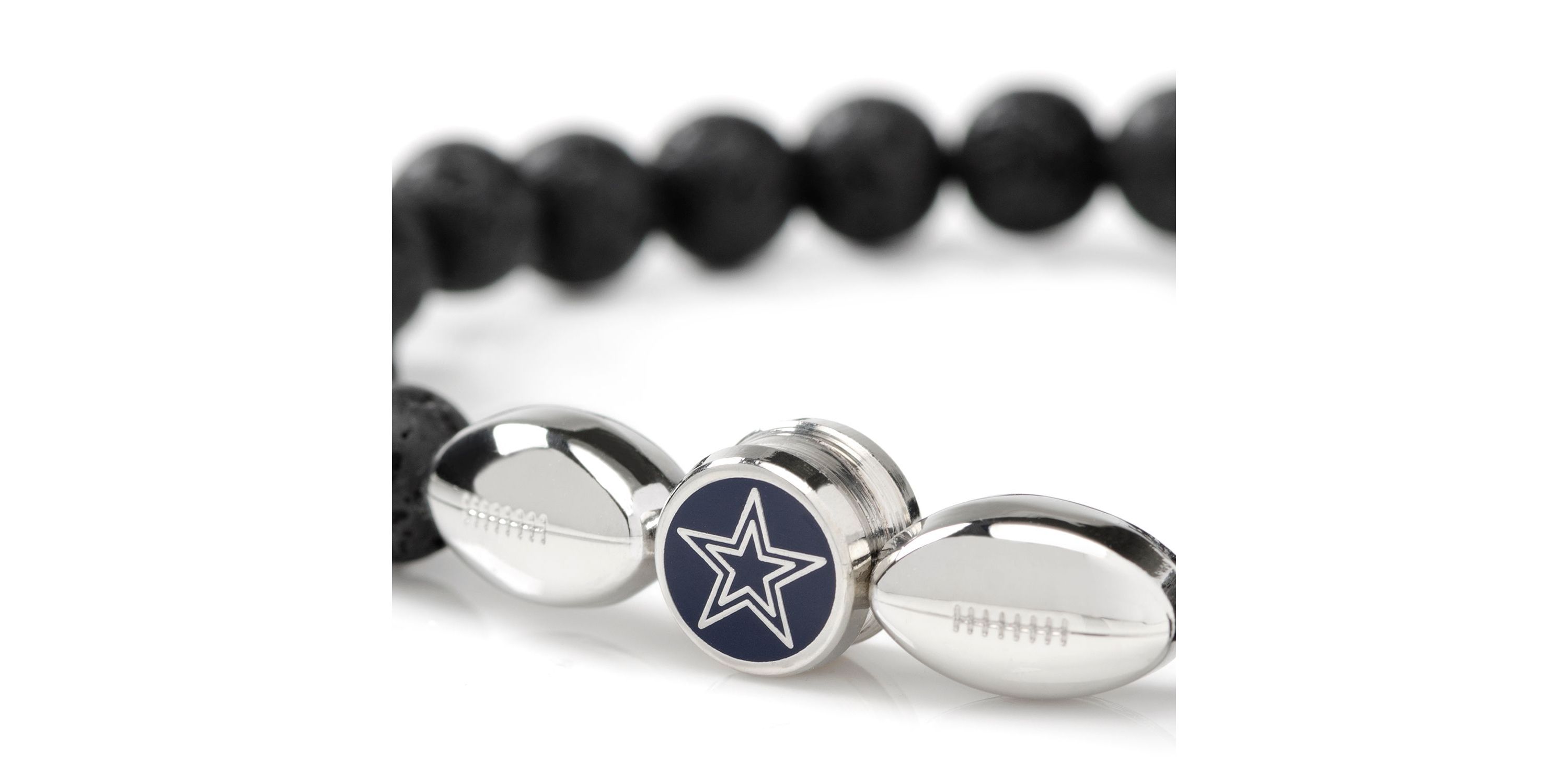 NFL Dallas Cowboys Beaded Bracelet