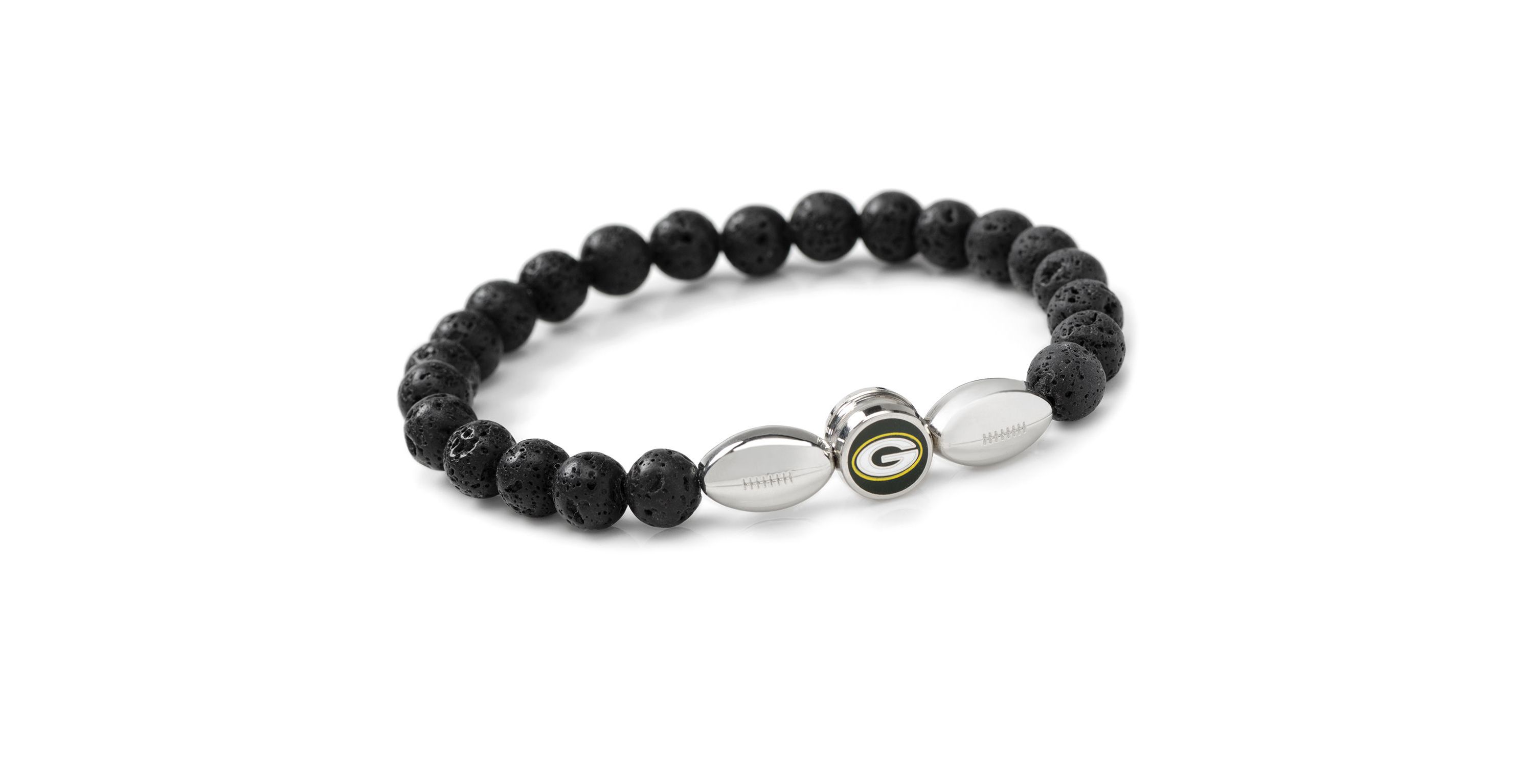 NFL Green Bay Packers Beaded Bracelet