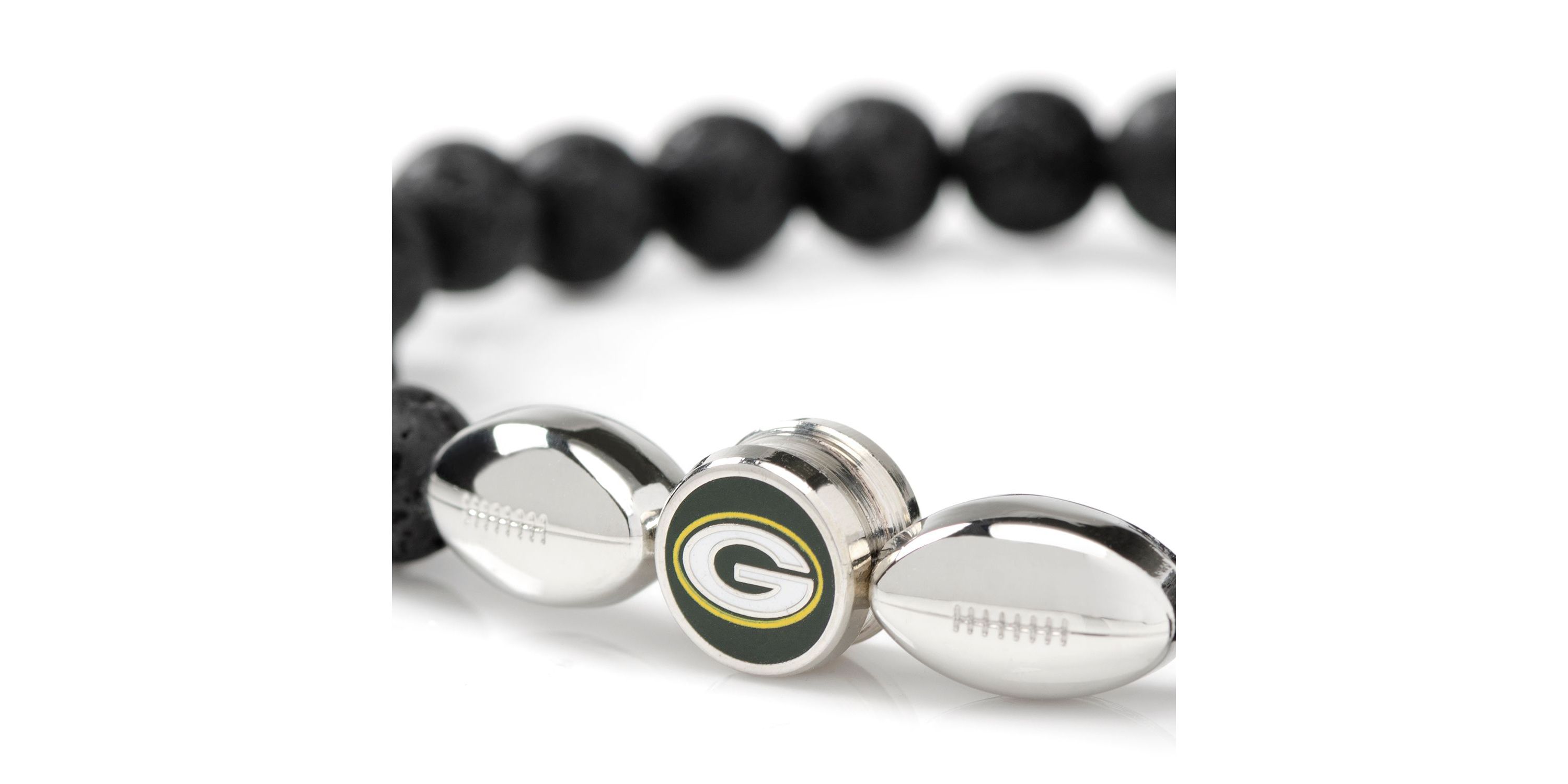 NFL Green Bay Packers Beaded Bracelet