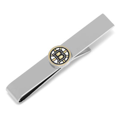 NHL Boston Bruins Cufflinks & Tie Bar Gift Set