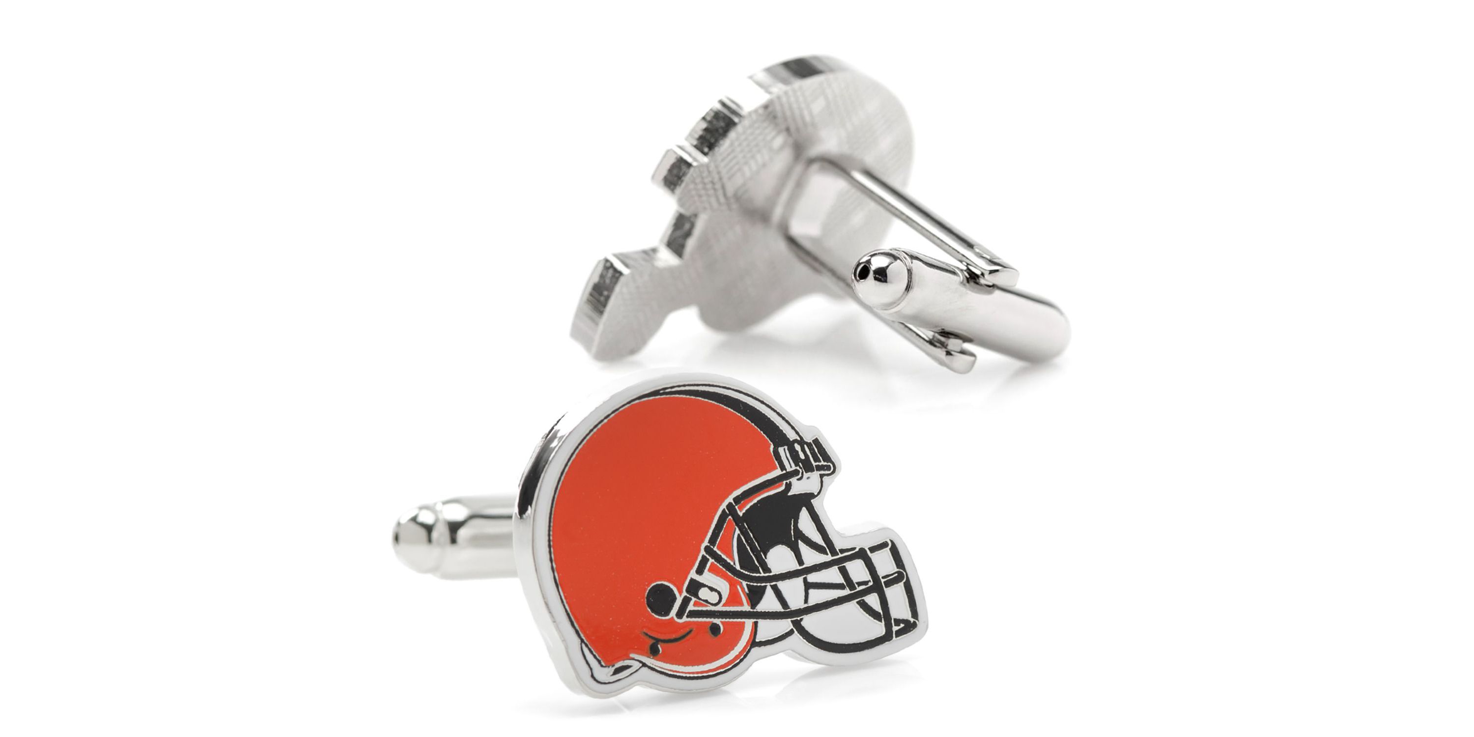 NFL Cleveland Browns Cufflinks and Tie Bar Gift Set
