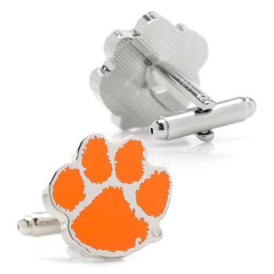 NCAA Clemson University Tigers Cufflinks & Tie Bar Gift Set