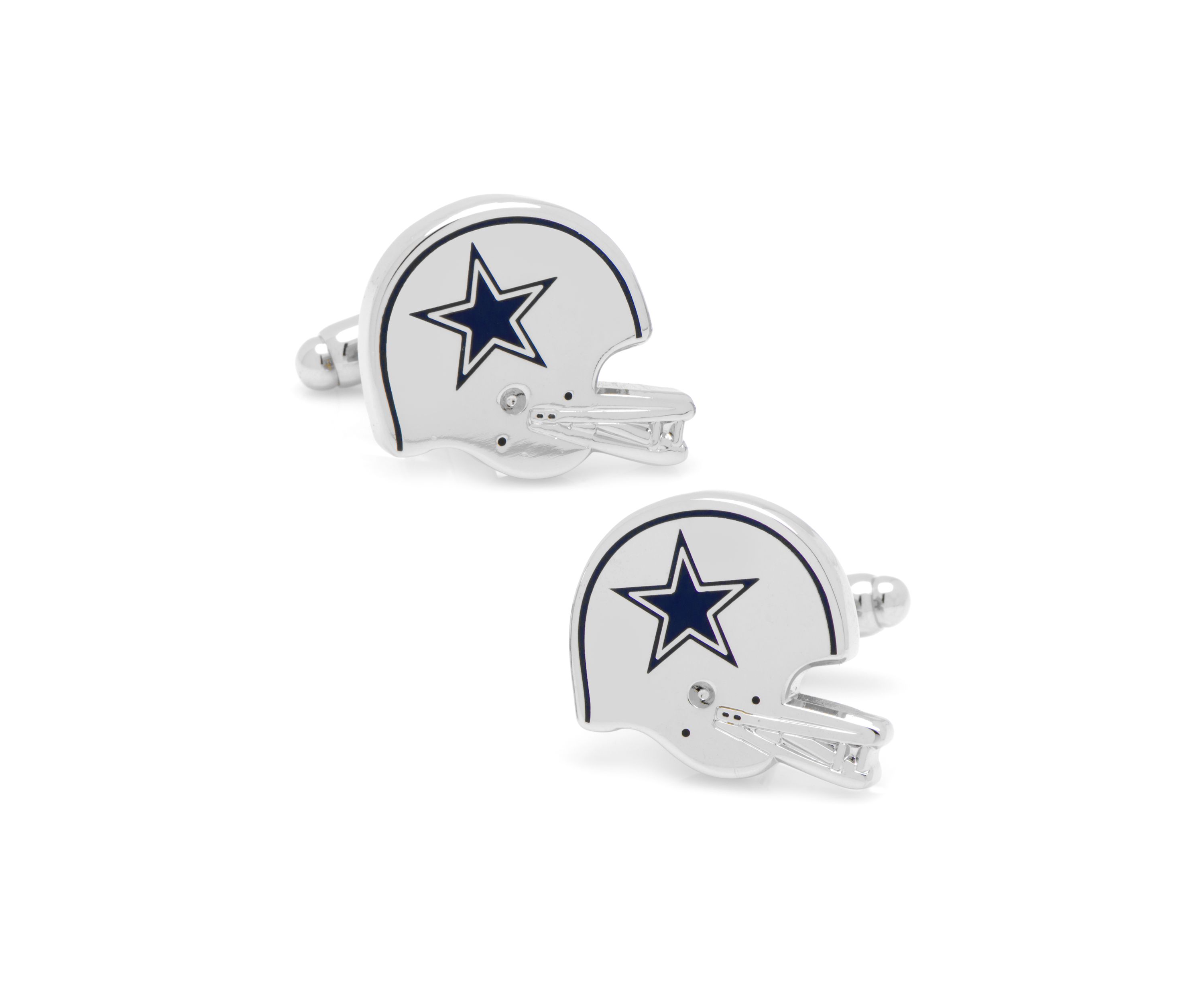 Retro Dallas Cowboys Helmet Cufflinks