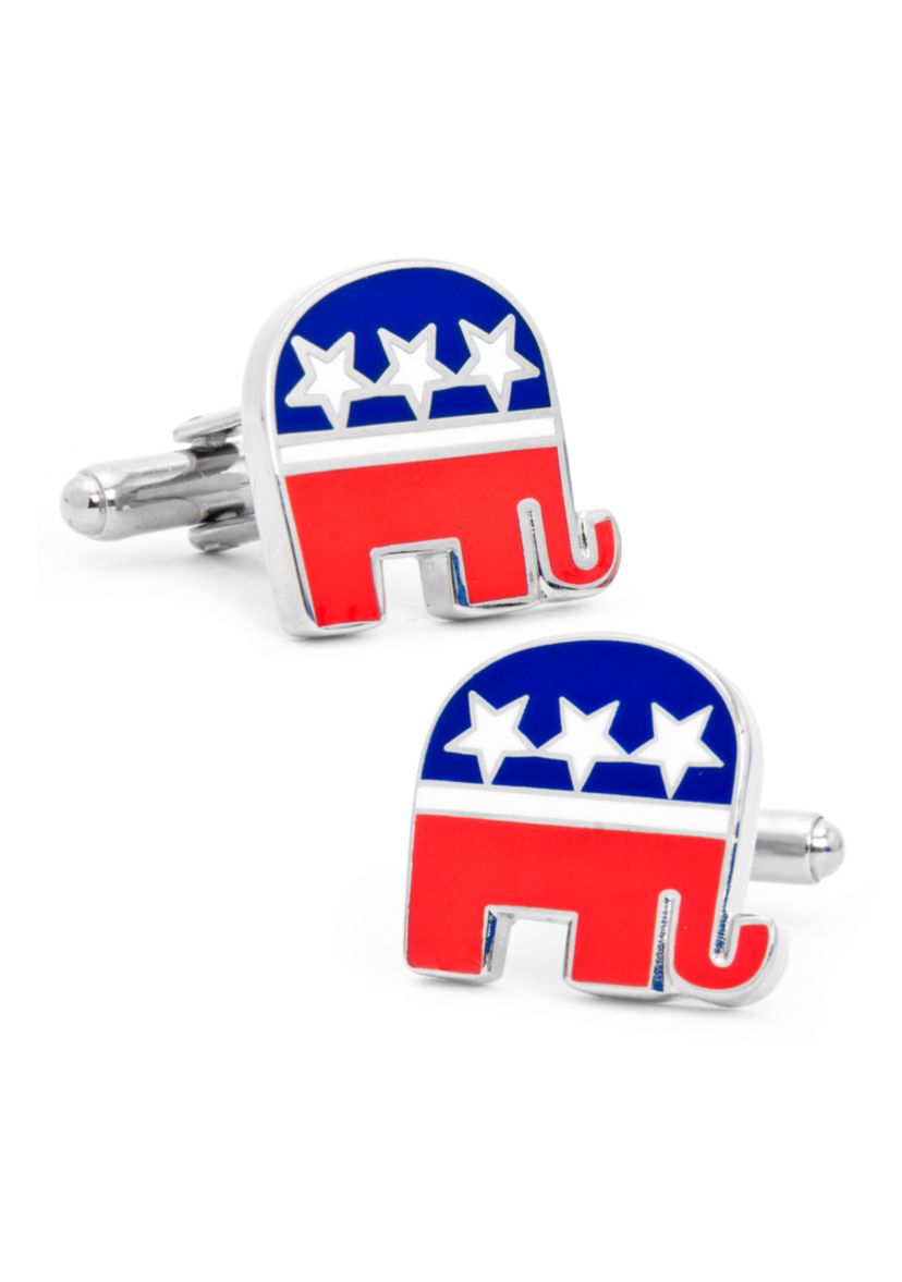 Republican Elephant Cufflinks