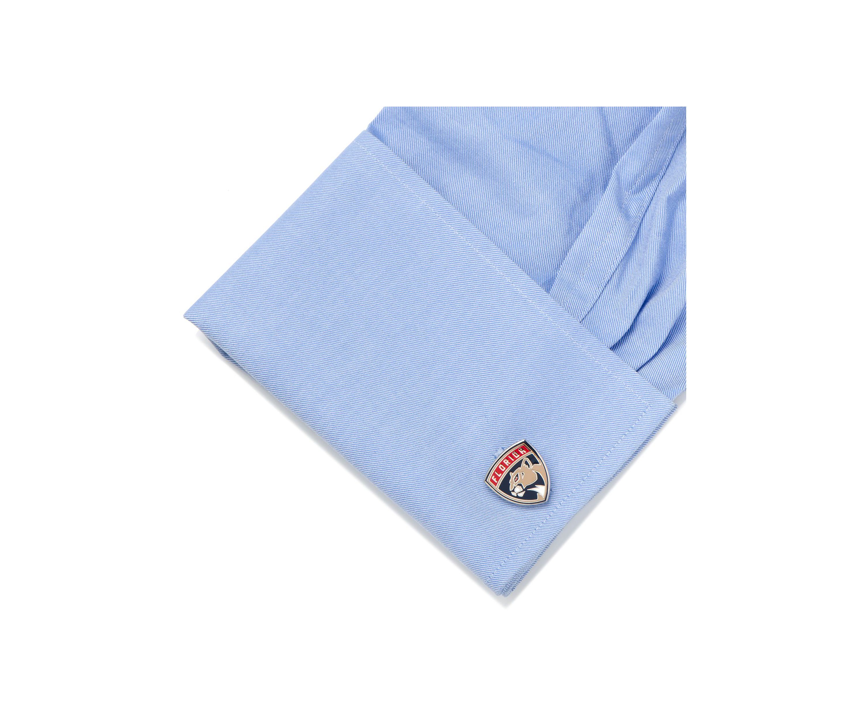 NHL Florida Panthers Shield Cufflinks