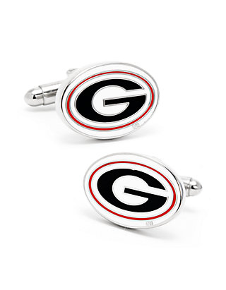 NCAA Team Logo Cufflinks aminco Georgia Bulldogs 