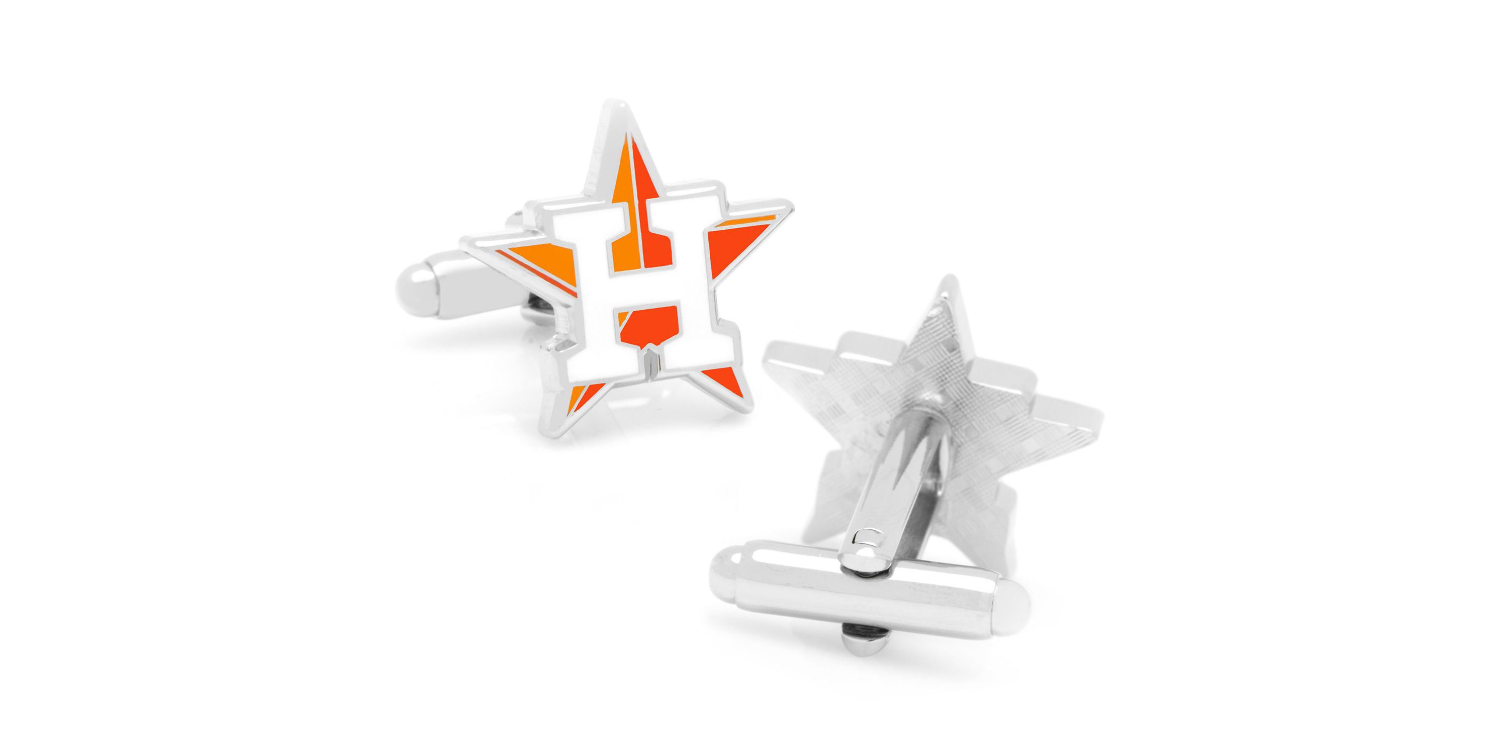 MLB Houston Astros Cufflinks and Tie Bar Gift Set