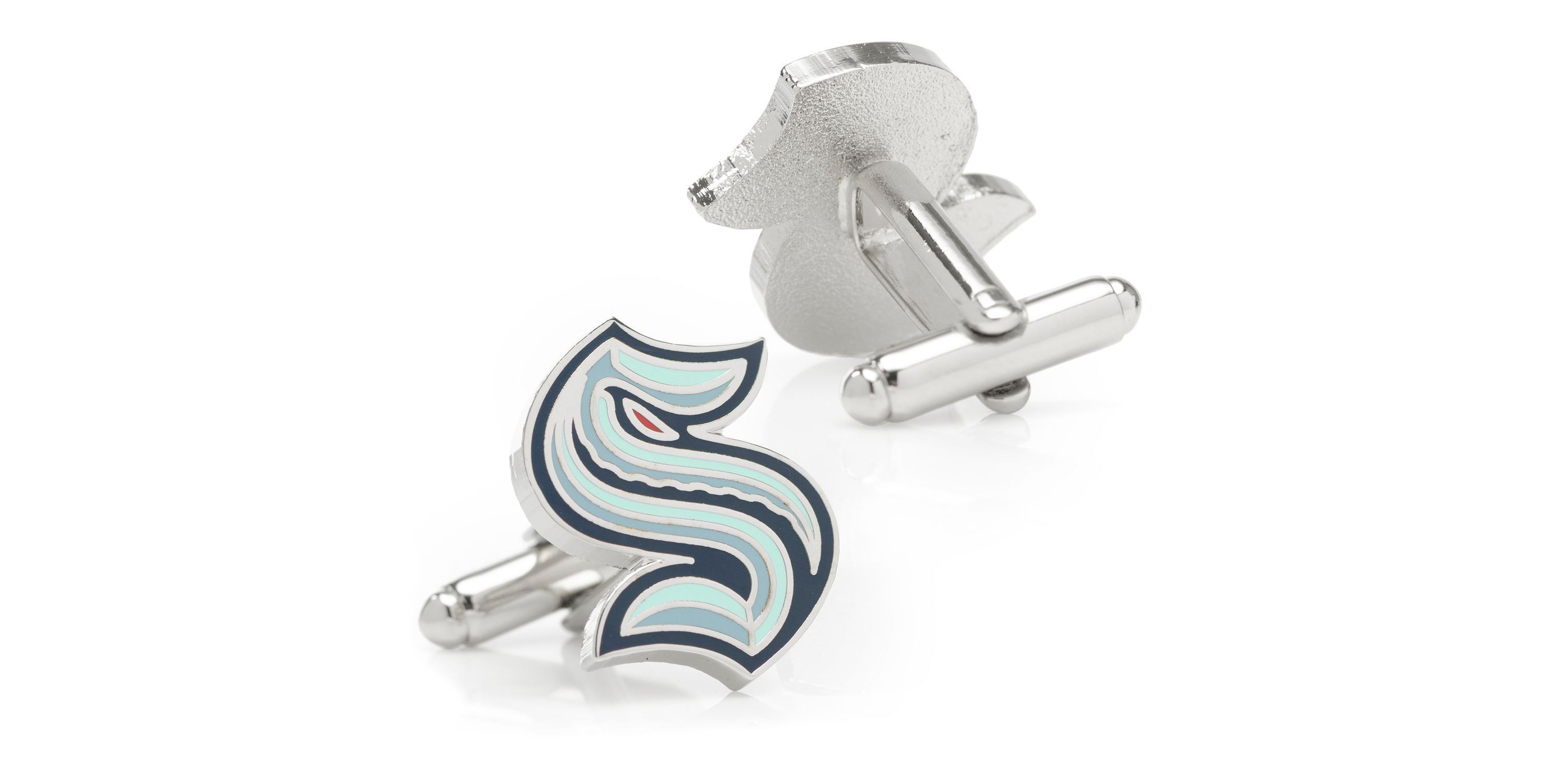 NHL Seattle Kraken Cufflinks & Tie Clip Gift Set