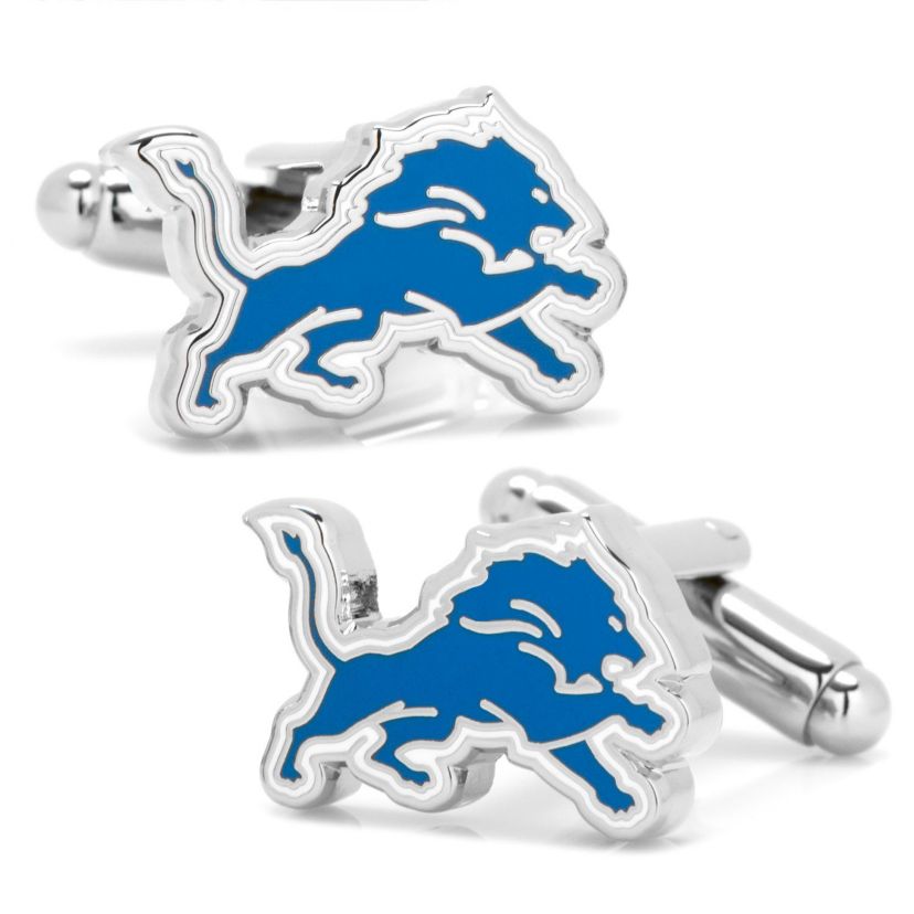 NFL Detroit Lions Cufflinks and Tie Bar Gift Set