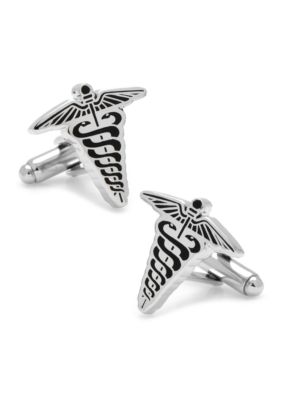 Caduceus Cufflinks