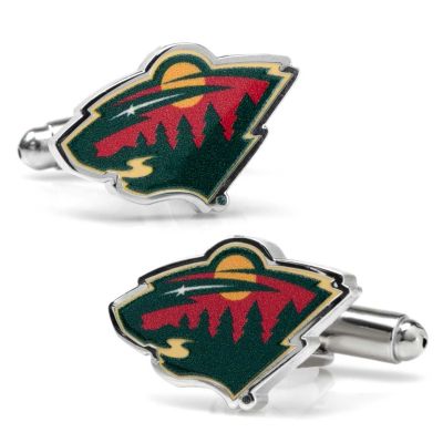Cufflinks Inc Men's Minnesota Wild Cufflinks, Red