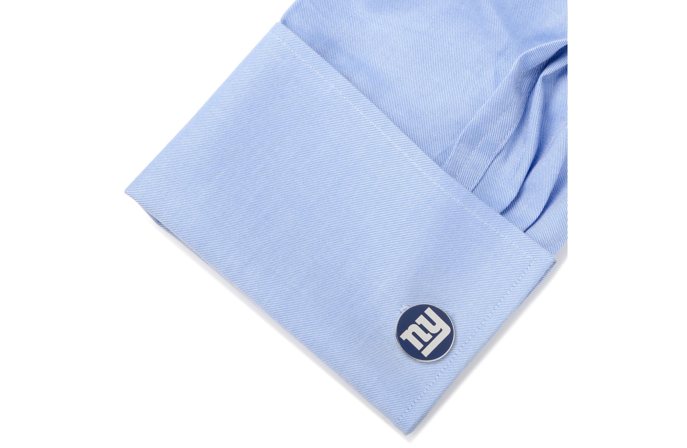 NFL New York Giants Cufflinks and Tie Bar Gift Set