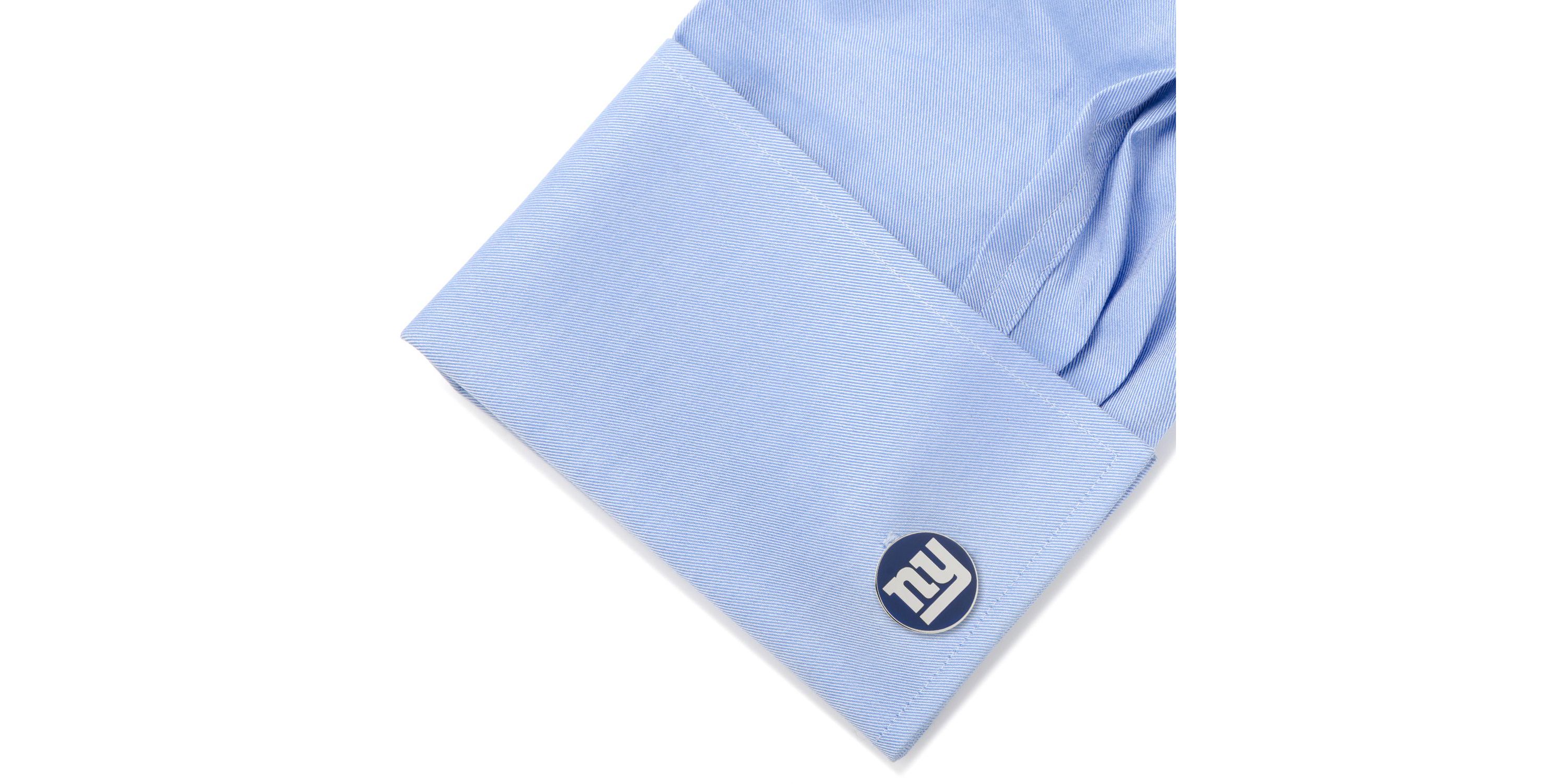 NFL New York Giants Cufflinks and Tie Bar Gift Set