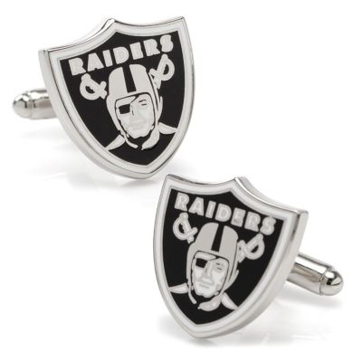 NFL Las Vegas Raiders Cufflinks and Cushion Money Clip Gift Set